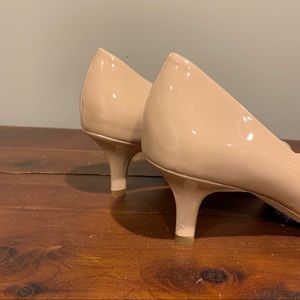 Franco Sarto | Shoes | Franco Sarto Nude 2 Inch Pointed Toe Heels